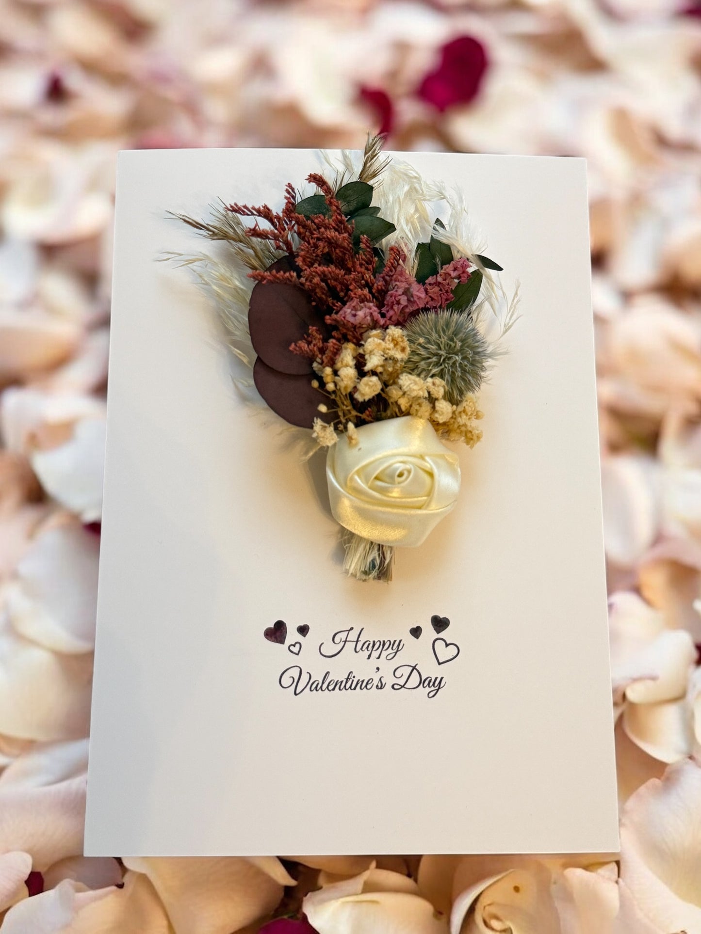 Handmade Valentine’s Cards – Floral & Sentimental Designs