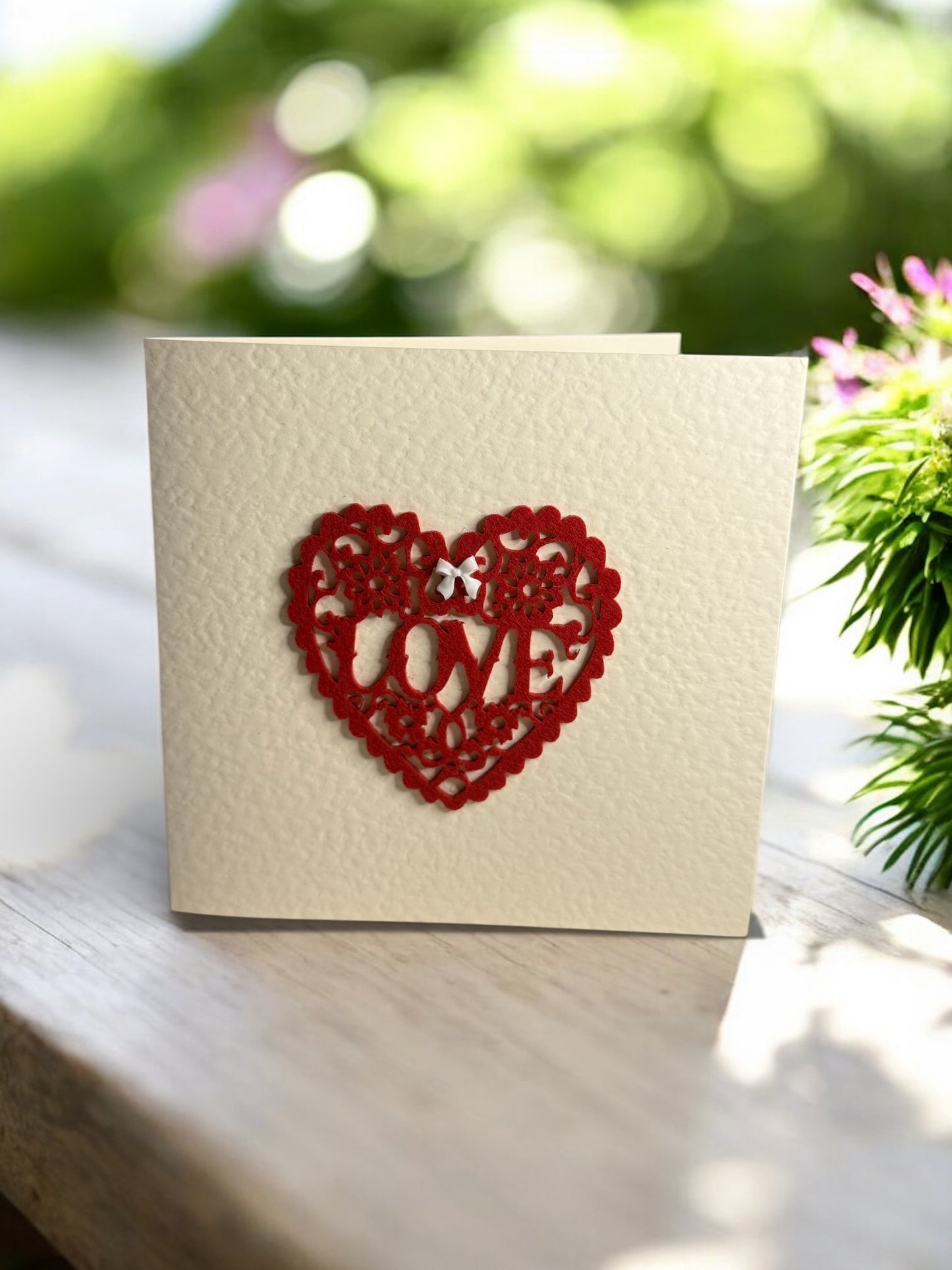 Handmade Valentine’s Cards – Floral & Sentimental Designs