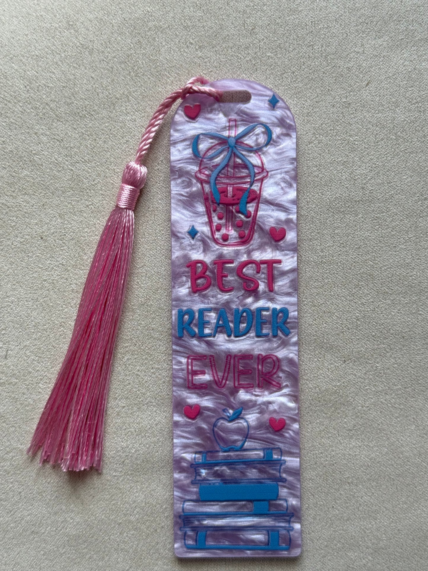Handmade Resin Bookmarks – Unique Designs with Tassel