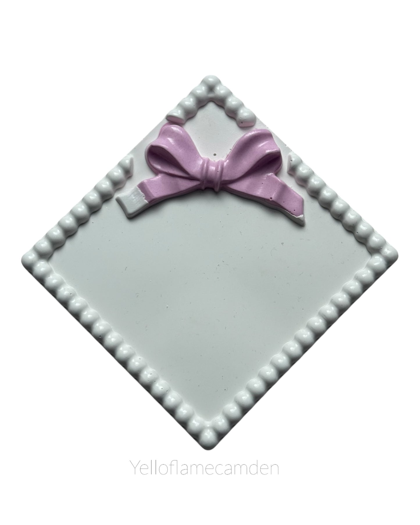 Bow knot Jesmonite Detail Trinket Tray