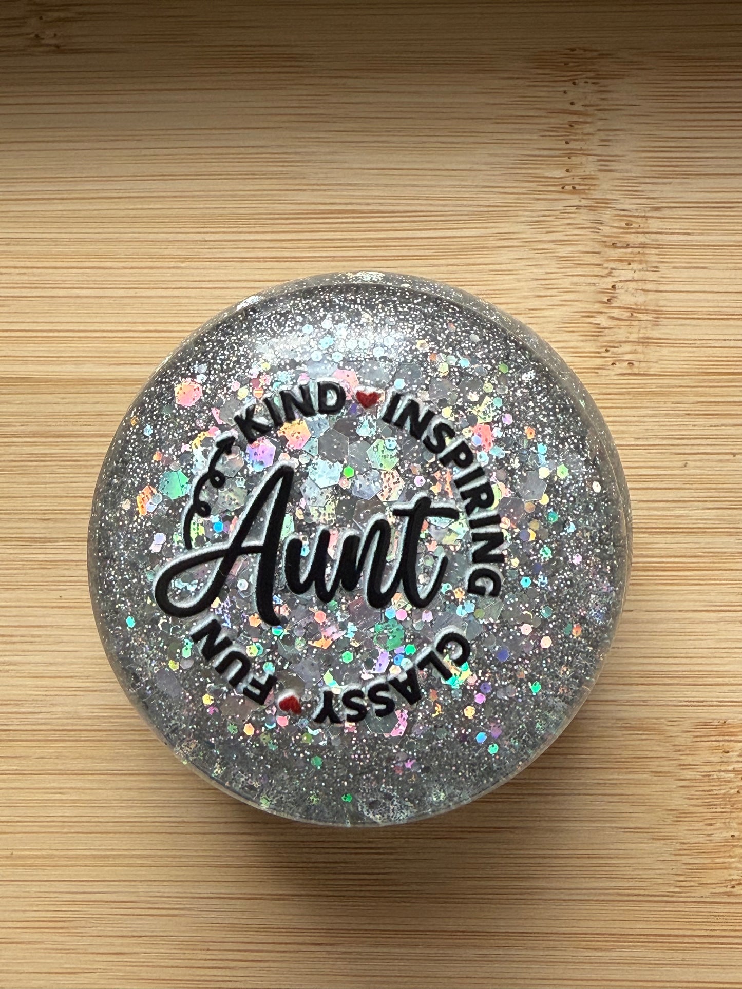 Handmade Resin Trinket Jar