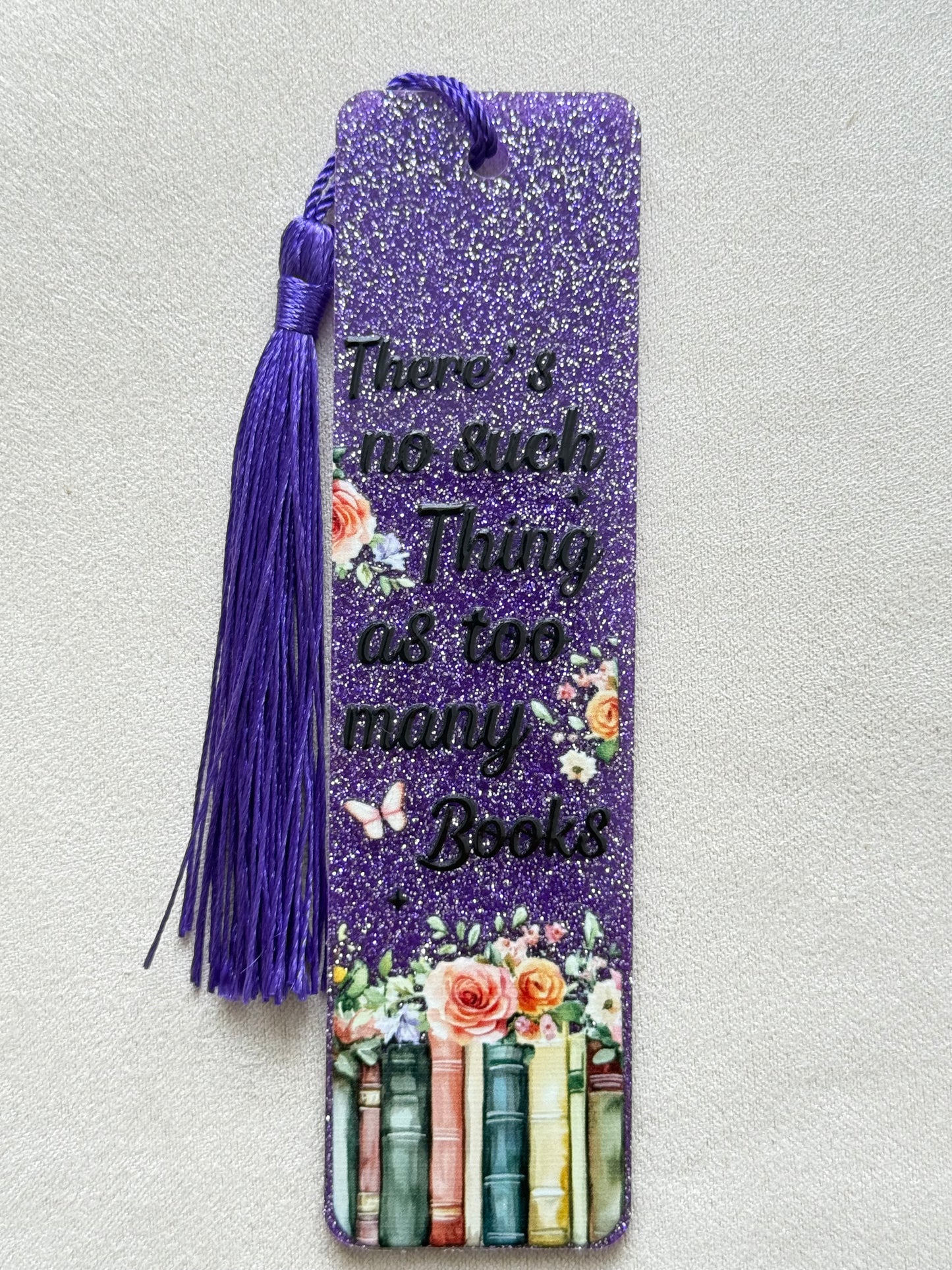 Handmade Resin Bookmarks – Unique Designs with Tassel