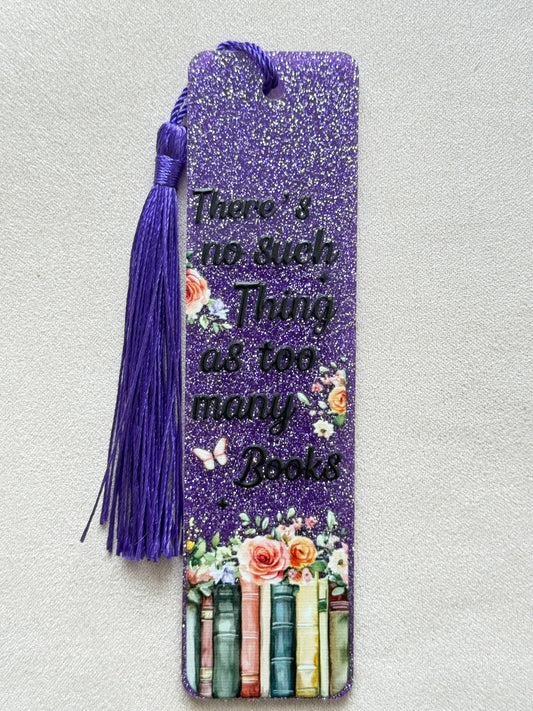 Handmade Resin Bookmarks – Unique Designs with Tassel