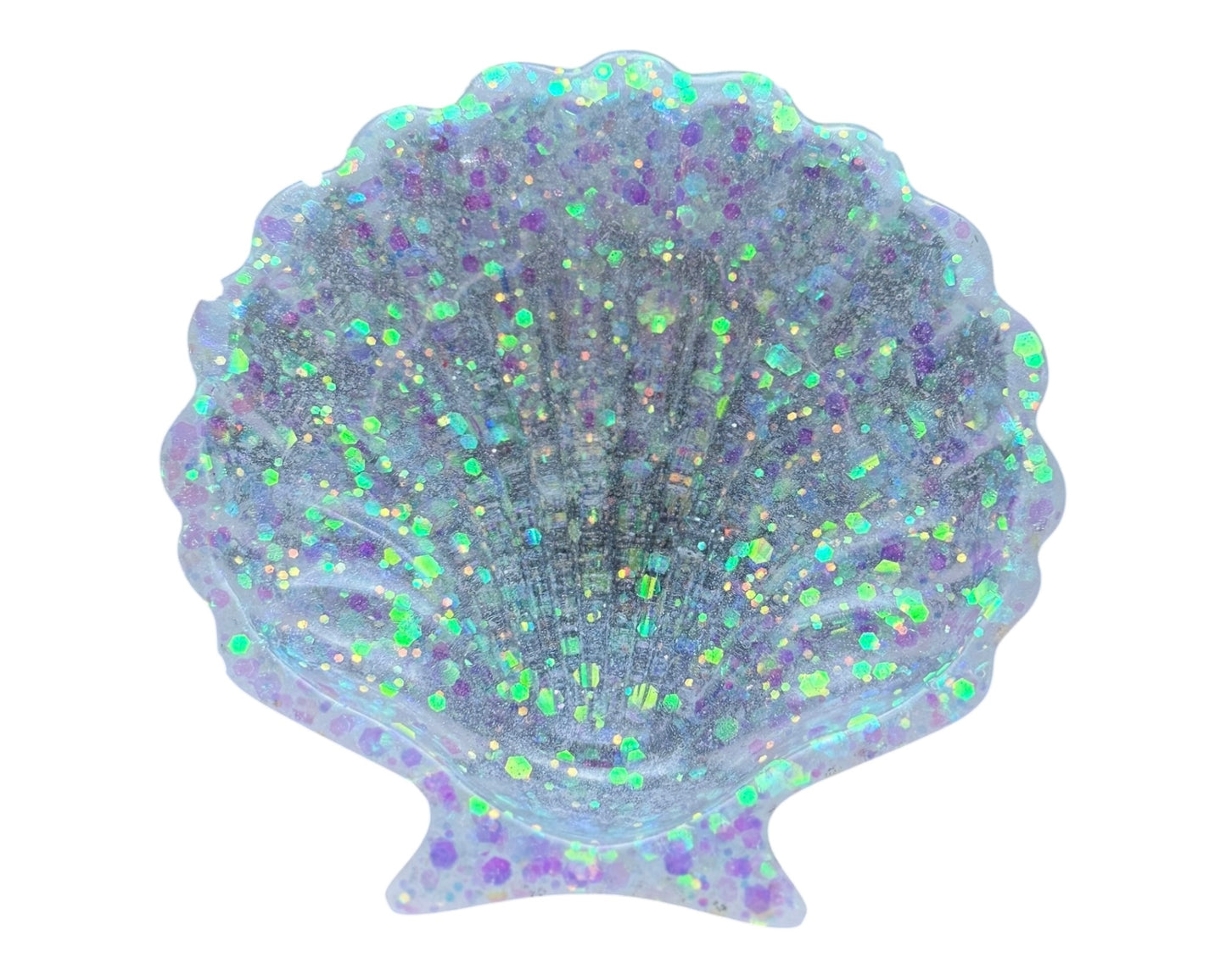 Handmade Resin Shell Dish Tray