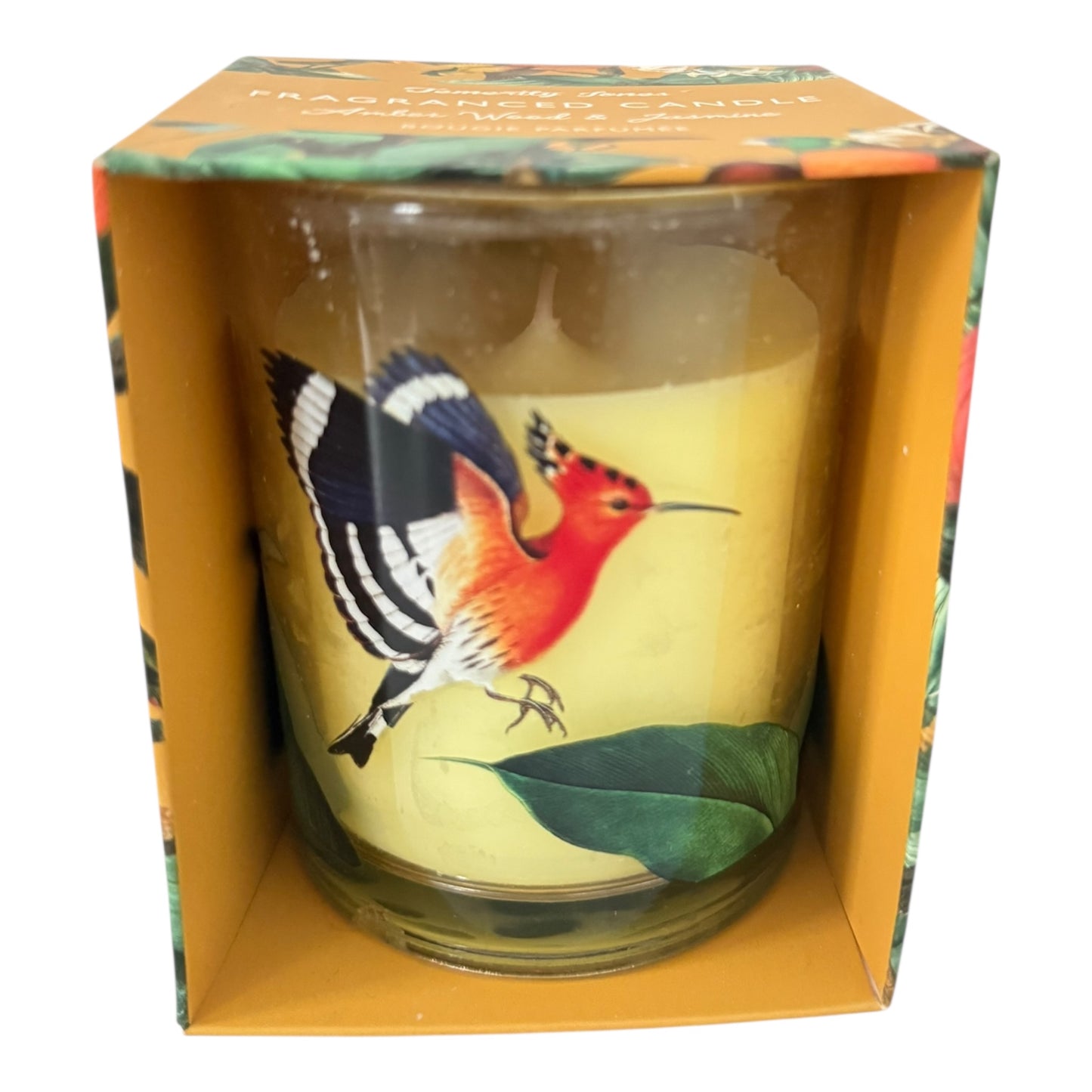 Exotic Bird Candle Collection – Amber & Wood | Pink Lotus | Red Wild Orchid l