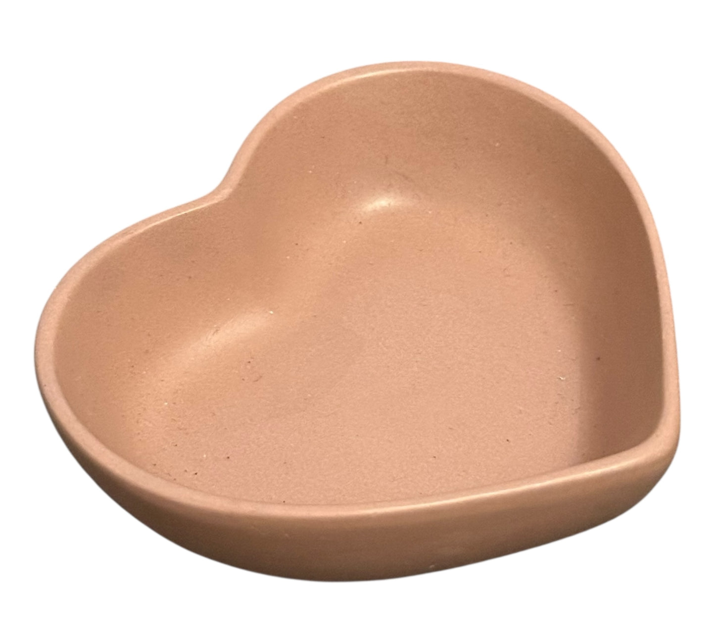 Handmade Jesmonite Heart Trinket Dish – Jewellery Tray / Key Holder