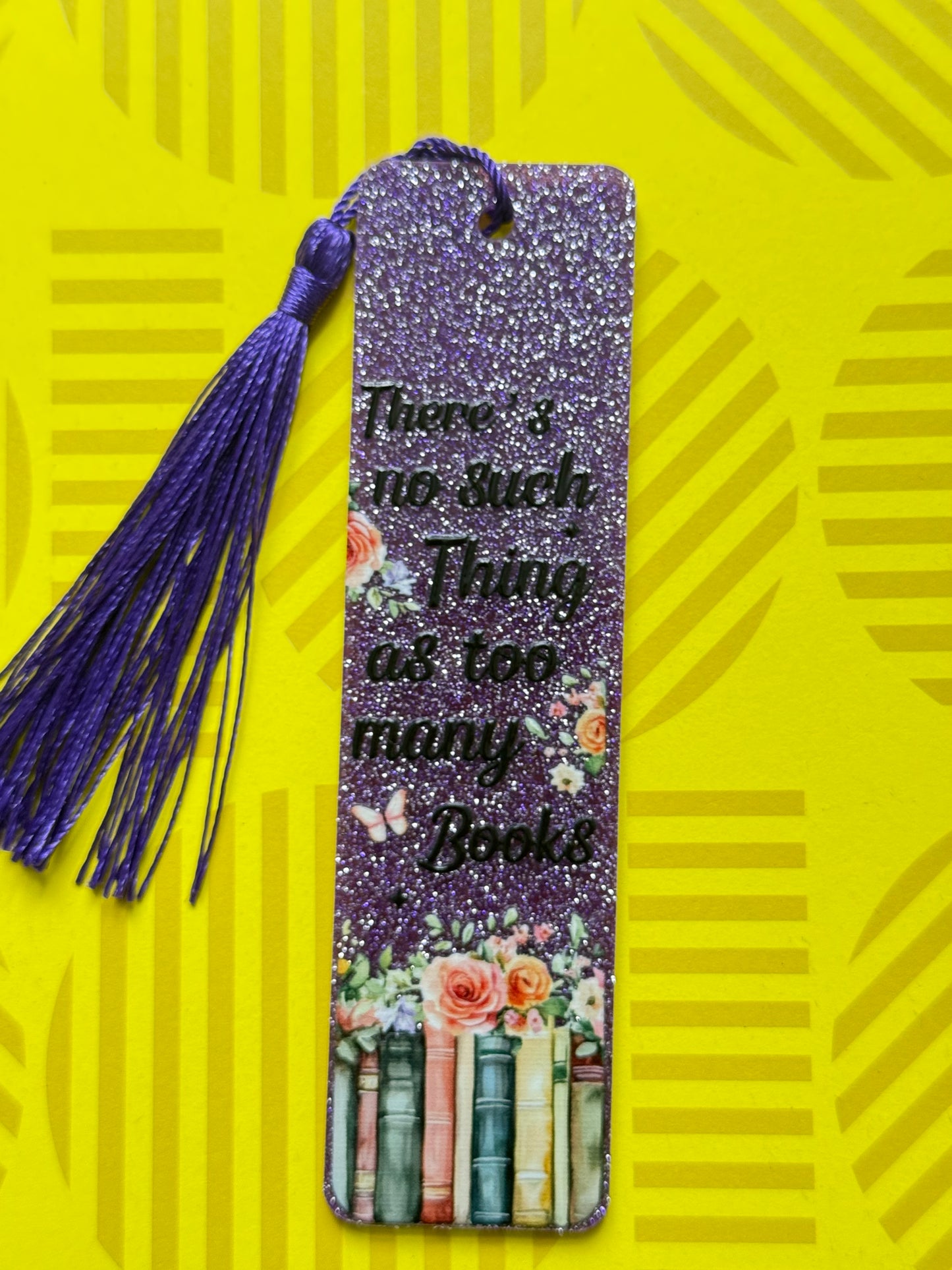 Handmade Resin Bookmarks – Unique Designs with Tassel