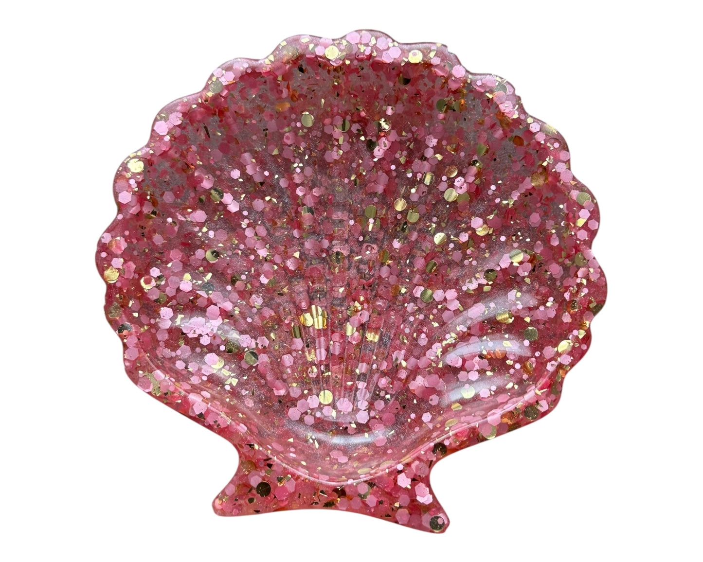 Handmade Resin Shell Dish Tray