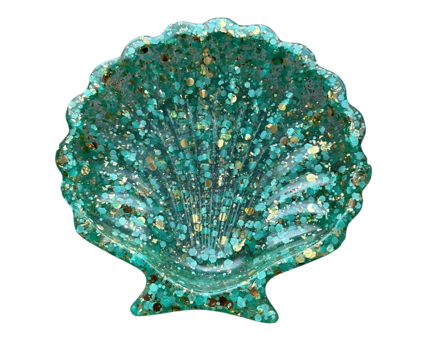 Handmade Resin Shell Dish Tray