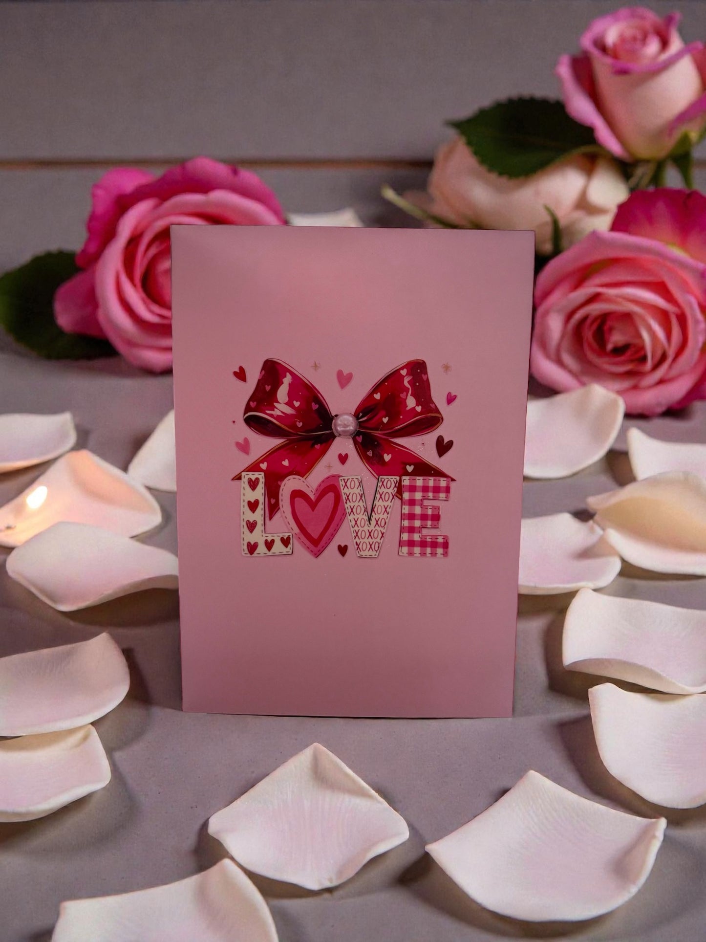 Handmade Valentine’s Cards – Floral & Sentimental Designs