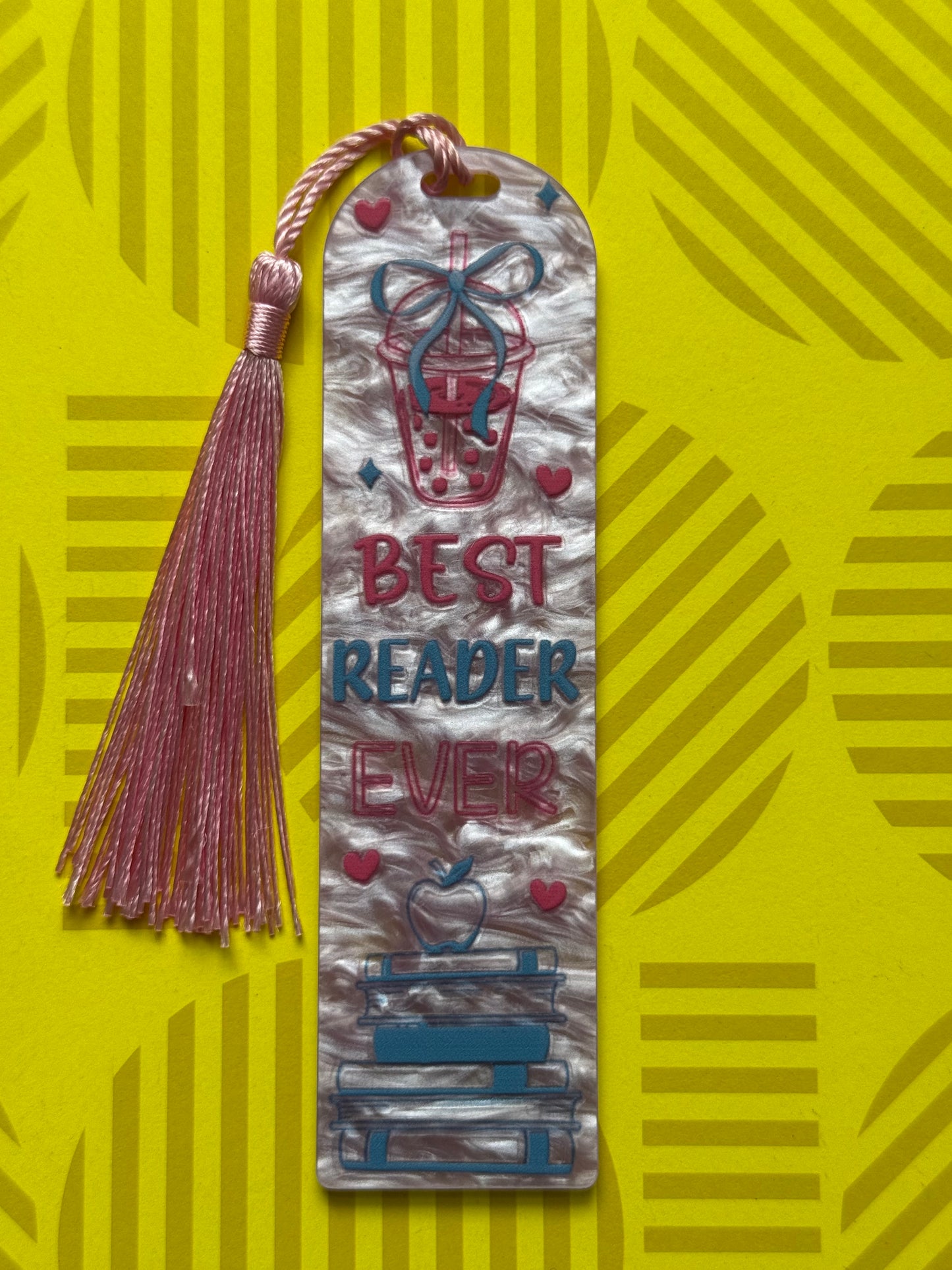 Handmade Resin Bookmarks – Unique Designs with Tassel