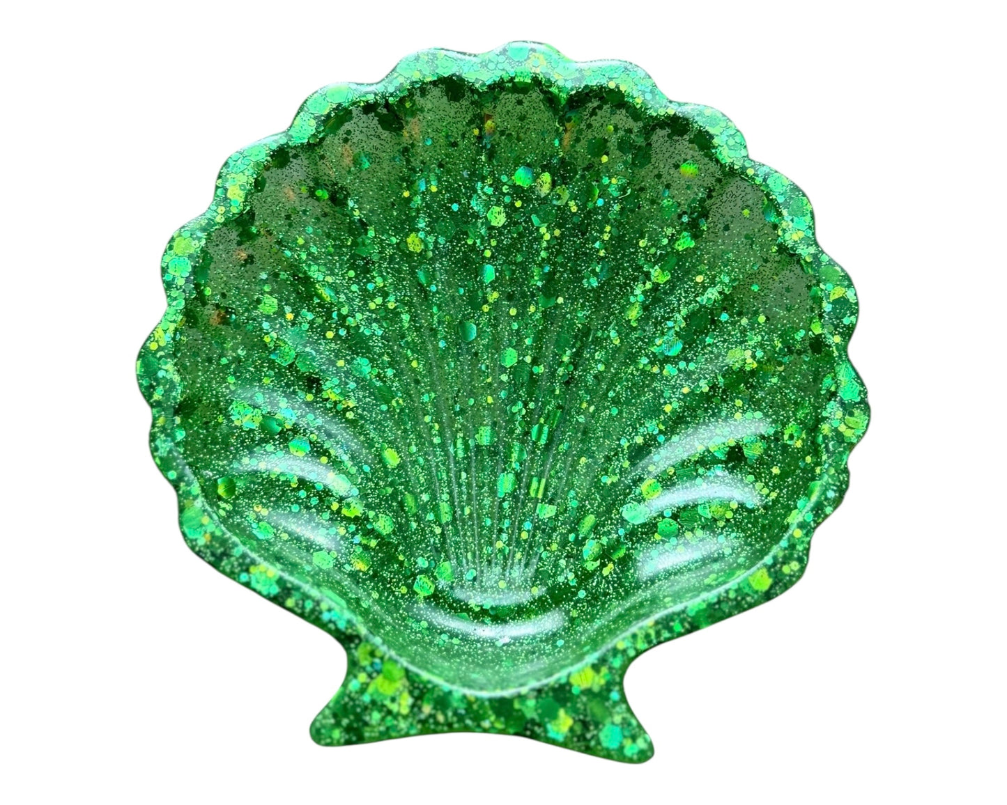 Handmade Resin Shell Dish Tray