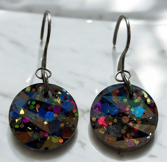 Handmade Resin Drop Earring