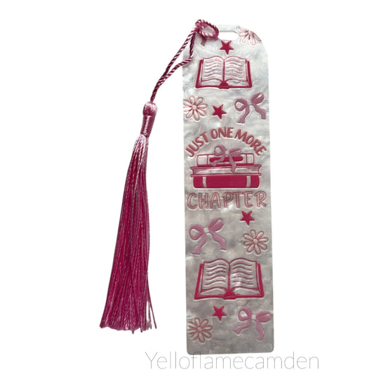 Handmade Resin Bookmarks – Unique Designs with Tassel