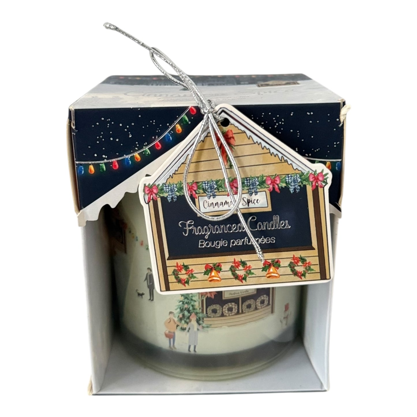 Cinnamon Spice Fragranced Candle – Festive Edition