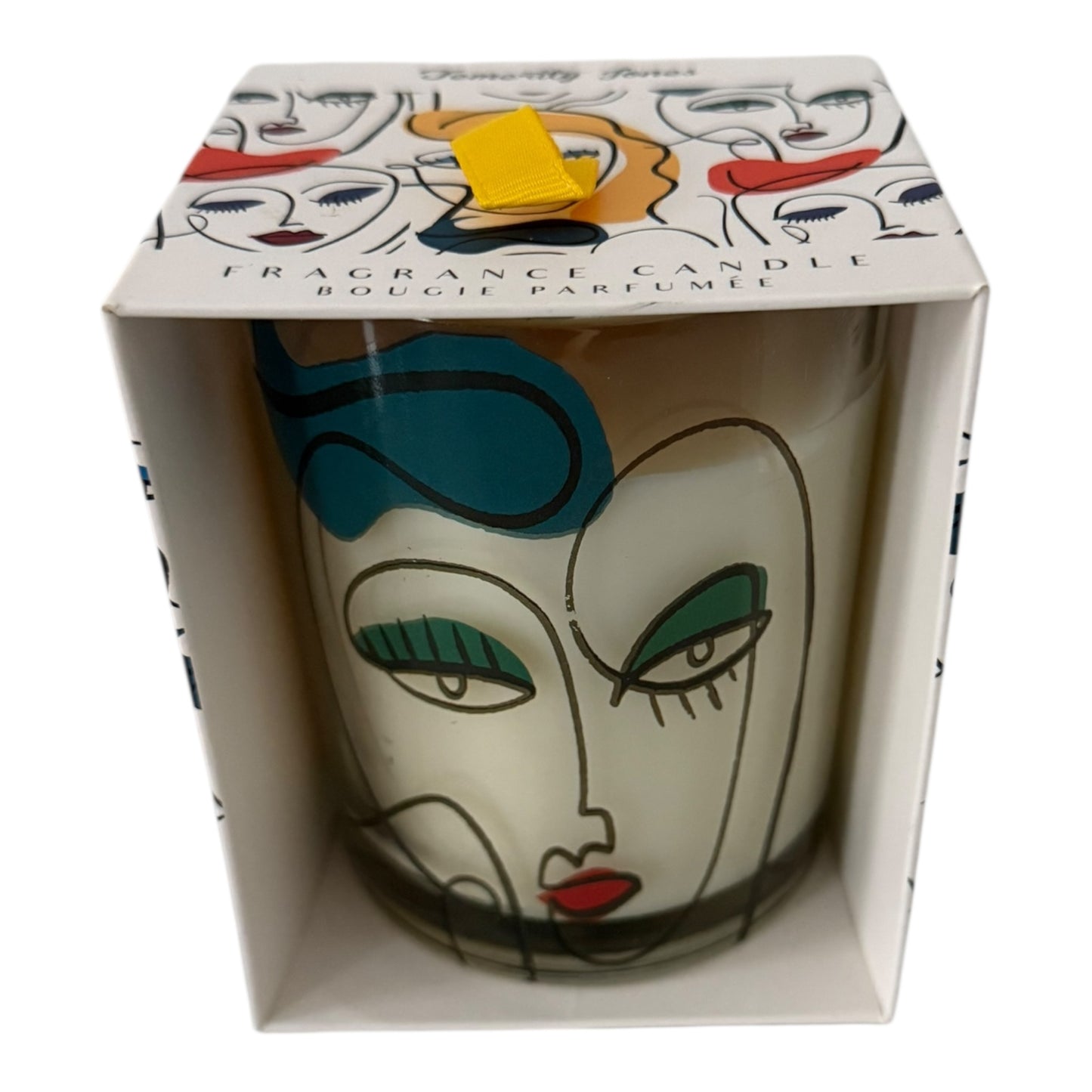 Abstract Face Art Candle Collection – Modern Fragrance Series